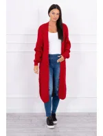 Dlouhý svetr červený Dlouhý svetr červený