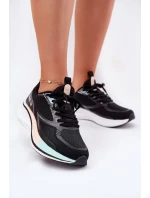 Dámské Sportovní Boty Big Star RR274A160 HI-POLY SYSTEM Černé