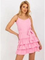 Dámské šaty LK SK 508614 šaty.57P růžová - FPrice Dámské šaty LK SK 508614 šaty.57P růžová - FPrice