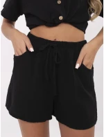 Šortky MO SN 9717.95 černé Šortky MO SN 9717.95 černé