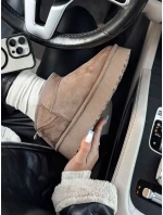 Dámské boty SNOWTRED khaki FashionStreet ZY0567