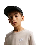 Dětské tričko Nike Sportswear béžové FZ5177 236 Dětské tričko Nike Sportswear béžové FZ5177 236