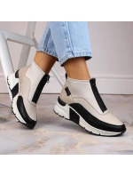 Rieker W RKR608 béžová kotníčková obuv Rieker W RKR608 béžová kotníčková obuv