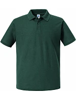Russell Athletic 570M Pánské piqué polo "Authentic Eco" 10.570M bottle green Russell Athletic 570M Pánské piqué polo "Authentic Eco" 10.570M bottle green
