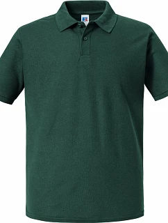 Russell Athletic 570M Pánské piqué polo "Authentic Eco" 10.570M bottle green
