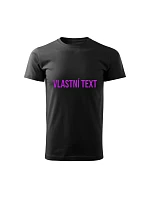 Personalizované pánské tričko s vlastním textem 