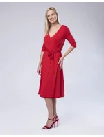 Dámské šaty Look 20 Leyla červená - Made With Love Dámské šaty Look 20 Leyla červená - Made With Love