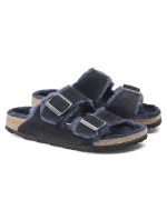 Birkenstock Arizona VL Shearling Midnight zateplené žabky semišová kůže široké regular (1020592) Birkenstock Arizona VL Shearling Midnight zateplené žabky semišová kůže široké regular (1020592)