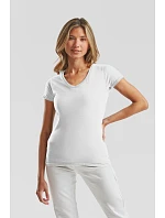 Fruit of the Loom Lady-Fit Iconic 150 V-Neck T Dámské tričko s výstřihem do V 16.1444 red Fruit of the Loom Lady-Fit Iconic 150 V-Neck T Dámské tričko s výstřihem do V 16.1444 red