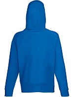 Fruit of the Loom Lightweight Hooded Sweat Pánská raglánová mikina s kapucí 16.2140 royal blue Fruit of the Loom Lightweight Hooded Sweat Pánská raglánová mikina s kapucí 16.2140 royal blue