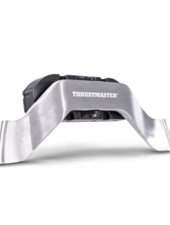 Volant Thrustmaster T-Chrono, PC, PS4, PS5, Xbox One, Xbox Series S/X, stříbrný, hliník, Čína, 1 ks.