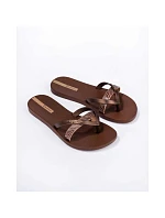 Ipanema dámské žabky Kirei módní pohodlné hnědé na pláž dámské