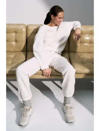 Cozy Comfort Trouser Quilted 01 - GRAY - TRIUMPH GRAY - TRIUMPH