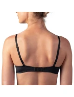 Dámská vyztužená podprsenka MICROFIBRE PADDED BRA - BELLINDA - černá