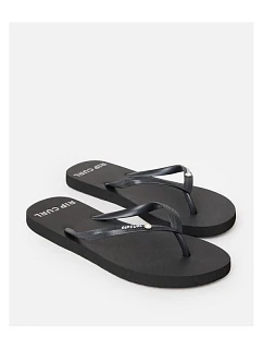 Plážové žabky RIP CURL Premium Surf Bloom Open Toe, černé
