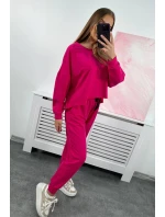 Set 2dílná mikina + kalhoty fuchsie Set 2dílná mikina + kalhoty fuchsie