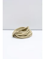 Corbby béžove kulaté Tkaničky