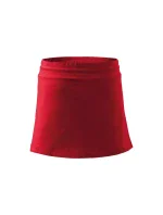 Two in one sukně dámská červená