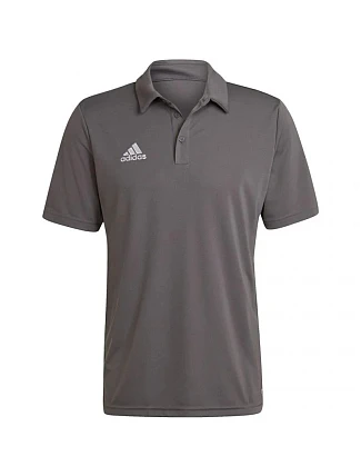 Pánské polo tričko Entrada 22 M H57486 tmavě šedé - Adidas Pánské polo tričko Entrada 22 M H57486 tmavě šedé - Adidas