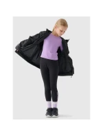 Dětská přechodná bunda do deště s gumovým povrchem 4F Junior 4FJWSS24TJACU217-20S Dětská přechodná bunda do deště s gumovým povrchem 4F Junior 4FJWSS24TJACU217-20S