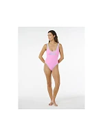 Dámský kostým RIP CURL Surf Puff 1 Piece, růžový