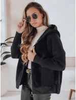 Dámská alpaková bunda KATHERINE black FashionStreet NY0481z