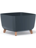 GRACIA SQUARE 29x29CM ANTHRACITE DIETARY POT