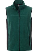 Daiber JN 856 Pánská pracovní fleecová vesta - Strong 02.0856 dark green/black Daiber JN 856 Pánská pracovní fleecová vesta - Strong 02.0856 dark green/black