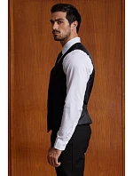 NEOBLU Max Men Pánská vesta 24.3166 deep black NEOBLU Max Men Pánská vesta 24.3166 deep black