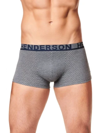 Pánské boxerky 39332 Maze grey - HENDERSON Pánské boxerky 39332 Maze grey - HENDERSON
