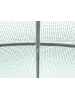 SKLENÍK ZAHRADNÍ TUNEL 200X300X200CM PE KONSTRUKCE ZELENÁ OCEL