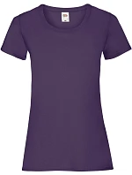 Fruit of the Loom Lady-Fit Valueweight T Dámské tričko 16.1372 purple Fruit of the Loom Lady-Fit Valueweight T Dámské tričko 16.1372 purple