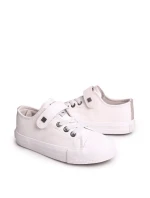 Dětské Kožené Tenisky BIG STAR EE374035 Bílé