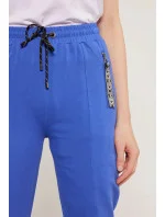 Dámské kalhoty / tepláky TRU0010-013 královská modř - Monnari Dámské kalhoty / tepláky TRU0010-013 královská modř - Monnari