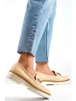 Dámské mokasíny GQ97 Béžová - Lady Glory Dámské mokasíny GQ97 Béžová - Lady Glory