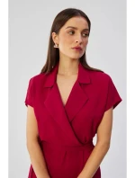 Košilové šaty S363 švestkové - Stylove Košilové šaty S363 švestkové - Stylove