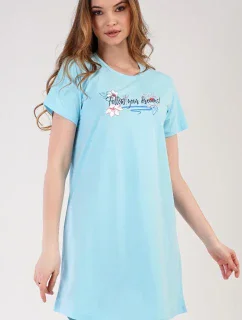 Dámská noční košile s krátkým rukávem Ella