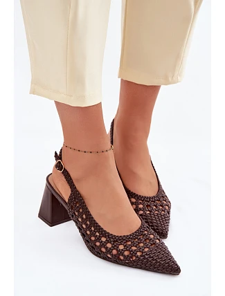 Sandály na podpatku  model 226505 Step in style