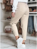 Dámské chinos kalhoty CHINOSKA light beige FashionStreet UY2557
