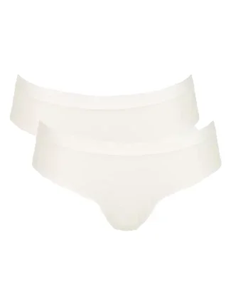 Dámské kalhotky GO Casual Hipster 2P - WHITE - bílé 00GZ - SLOGGI