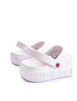 Pánské lehké pantofle Big Star II175003 Bílé