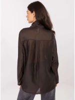 Košile IT KS 28978.22 tmavě hnědá