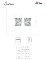 Stehenní pásek Sawanim - LivCo Corsetti