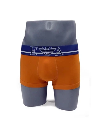 Pánské trenýrky 111389 2R523 00163 - oranžová - Emporio Armani Pánské trenýrky 111389 2R523 00163 - oranžová - Emporio Armani