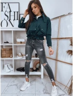 Dámská bunda bomber SISI zelená FashionStreet TY1858