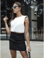 Dámská mini sukně QUILLA černá FashionStreet CY0462