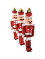 PŘÍVĚSEK LOUSKÁČEK NA OŘECHY 3 KS