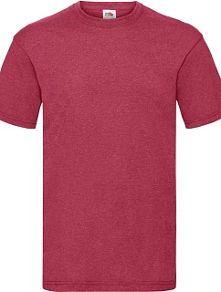 Fruit of the Loom Valueweight T Tričko 16.1036 vintage heather red