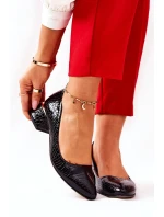 Lodičky Hadí Lewski 3118 Černé