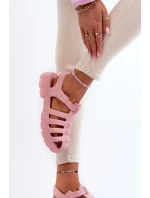 Dámské Pěnové Sandály Římské Růžové Gasaria